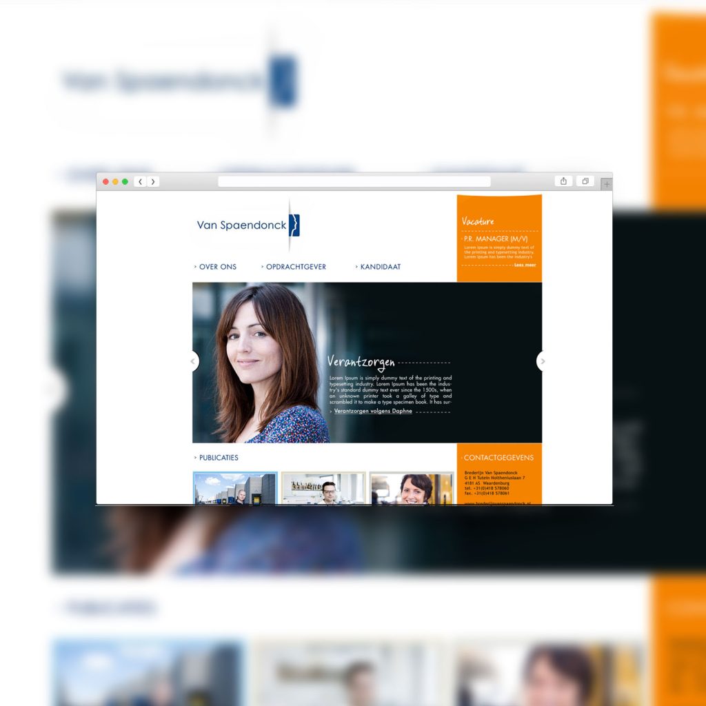 Webdesign voor bedrijf