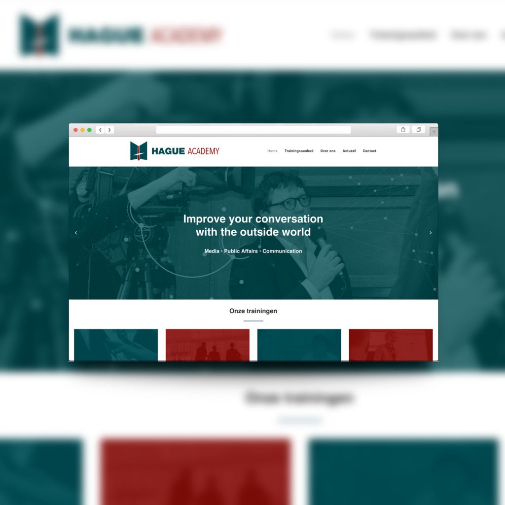 WordPress website voor hague
