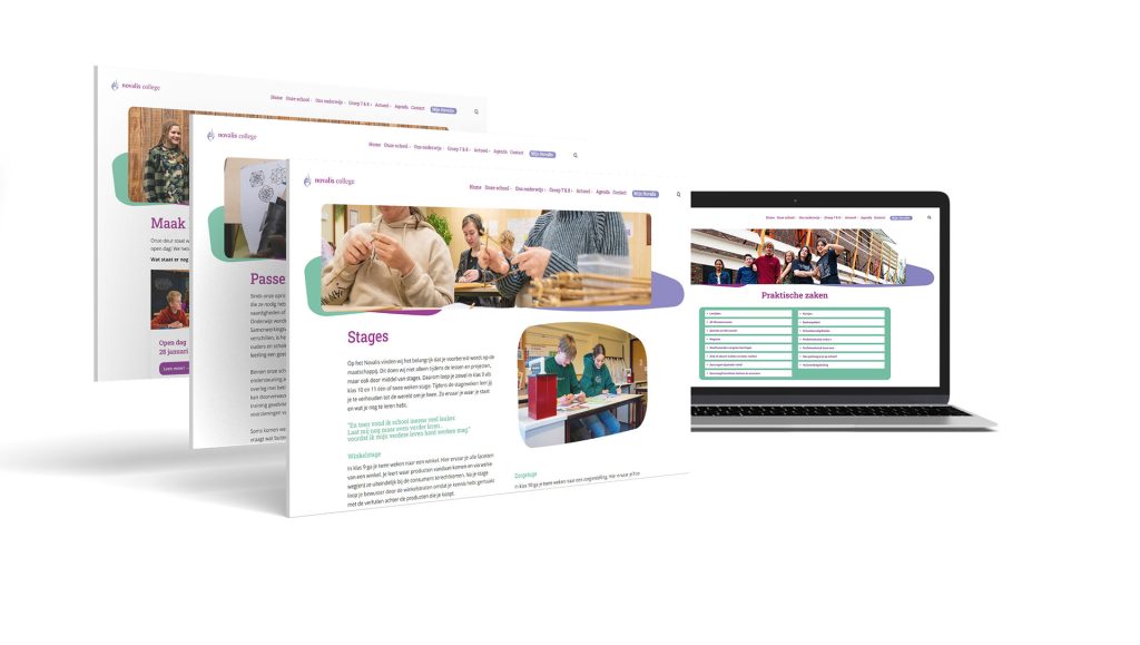 WordPress website voor vrijeschool